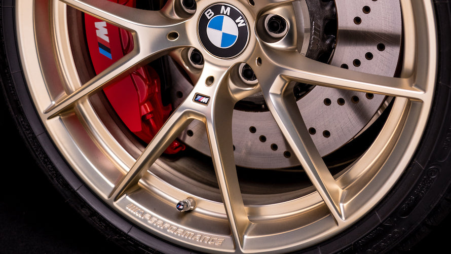 BMW Alufelge M Performance Y-Speiche 763 frozen gold matt - 36108089338/36108089343