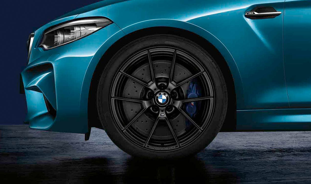 BMW Alufelge M Performance Y-Speiche 763 jet black - 36108089344/36108089345