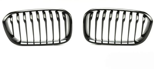 BMW M Performance Nieren / Frontziergitter Schwarz 1er F2x Serie LCI / M140i - 51712357461/51712357462